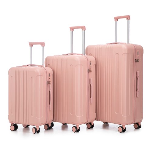 20 24 28 3 Pcs Set In ABS Spinner Wheel Luggage, Carry On Suitcase, Matching Color, TSA Combination Lock - Image 4
