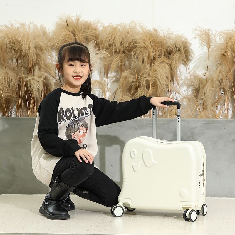 Cute Candy-colored Rolling Luggage For Kids - Image 3