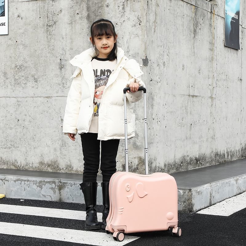 Cute Candy-colored Rolling Luggage For Kids - Image 2